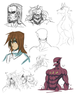 More New Brush Practice Plus Kain And Tennis Kingintroducing New Oc, Core. The Parasite