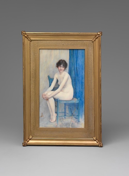 ubu507: Nude Grace Hamilton McIntyre (1878–1962) Date: ca. 1912 Medium: Watercolor on ivory Di