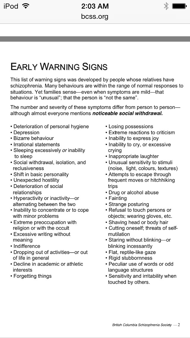 destigmatizeme:  Schizophrenia is an extremely misunderstood psychiatric disorder.