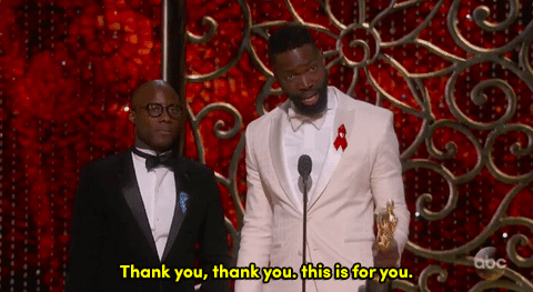 micdotcom:‘Moonlight’ writers Barry Jenkins, Tarell Alvin McCraney dedicate win to youth of color