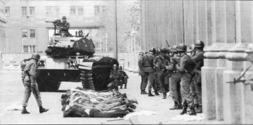 harrisondarrabond:hyungjk:On September 11th 1973, US-backed General Pinochet overthrew the democrati