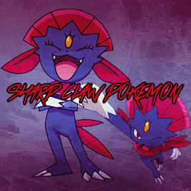 pokemon-global-academy:40 Day Pokémon Challenge | Day 18:Favorite Dark Type - Weavile