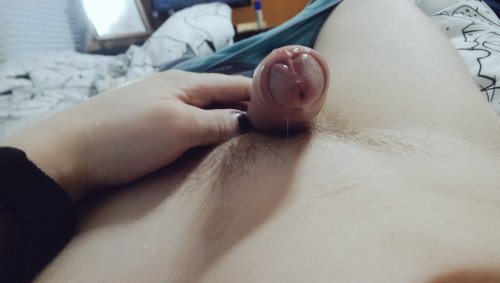 Porn Pics straplesspride:  Drippy goo cock getting