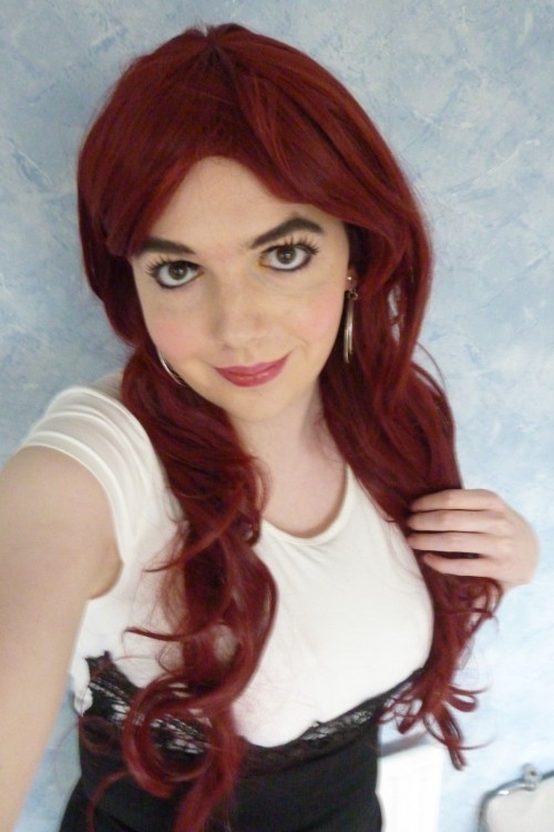 lucy-cd:  PicturesLast pics in the red wig, porn pictures