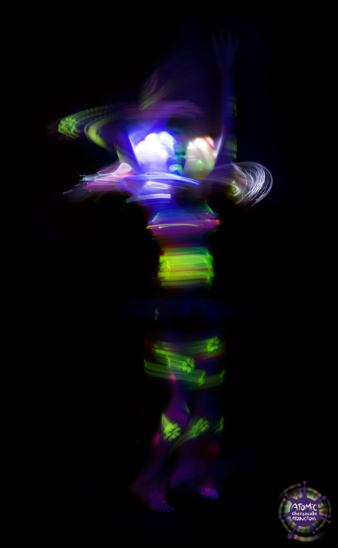 lindseywindfall:  Blacklight liquid latex &amp; light!Â   Photos By: Ryan Suits,