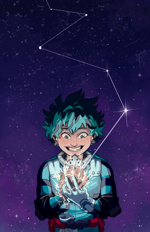 my submission to the deku zine!!@happehcakesmakesart coordinated this and a bunch of other really ta