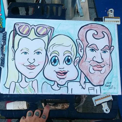 Doing caricatures at Dairy Delight! Ice cream porn pictures