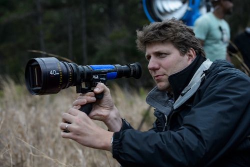 Jeff Nichols while filming Midnight Special (2016)