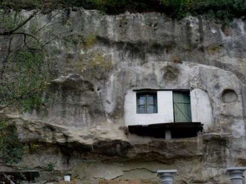 coolthingoftheday - The people in the town of Setenil de las...