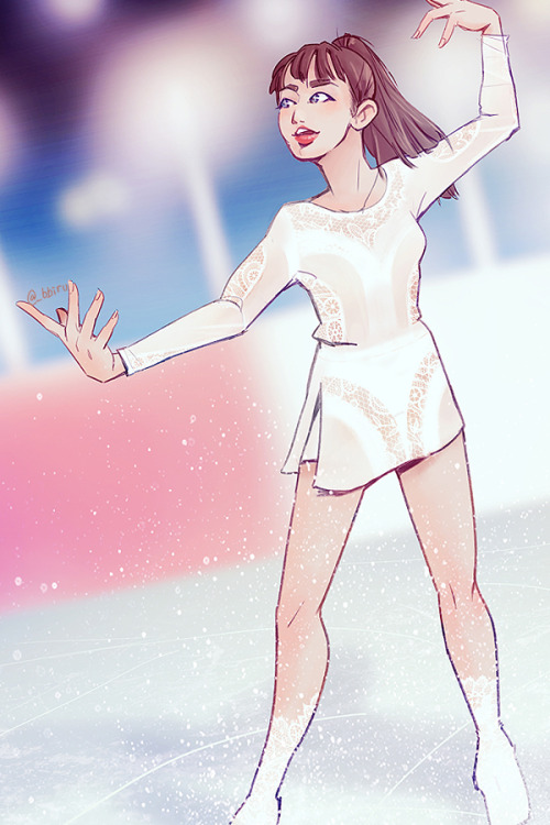 underscorebbiru:Yongsun!!! on Ice:Mamamoo Yuri!!! on Ice AU (2/?)Agape(?) Wheein.I imagine Wheein wo