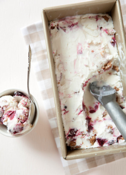 gastrogirl:  cherry crisp ice cream.