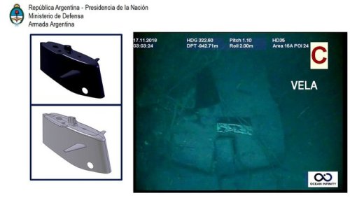 Using an Ocean Infinity AUV (Autonomous Underwater Vehicles), Argentina found the submarine ARA San 