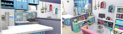  CUTE TEEN APARTMENT 2 bedrooms - 2-3 sims1 bathroom§48,654 (will be less when placed due to the out