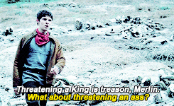 landofmerlin-blog: make me choose:  ↳ padfoot-s asked: Merlin annoying Arthur or and Arthur annoying