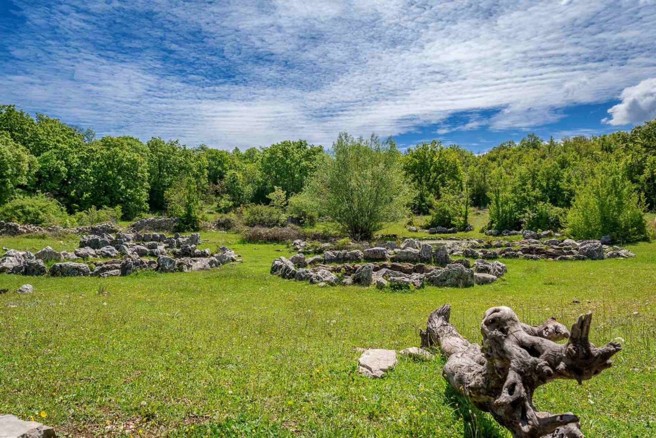 Ancient fairy wells in Croatia.