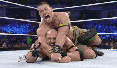 rybackdoorsluts9:  cena vs ryback - survivor series 2012 bonus heyman:   Heyman looks