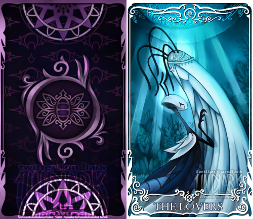Two more tarot cards I’ve been working on. Many more to go.