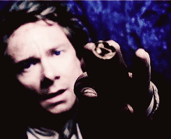 agnosticbutts:  theeverydaygoth:  That’s all I was thinking of when I saw this scene in The Hobbit.  How does that even happen. The ring just sorta… falls into his finger. Like… that shit is unreal. It doesn’t even happen.   the ring is magic,
