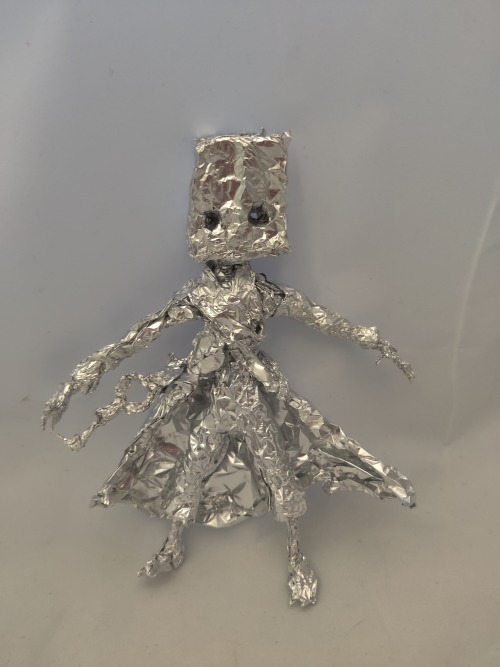 Mono from Little Nightmares 2 - Aluminum Foil Sculpture 