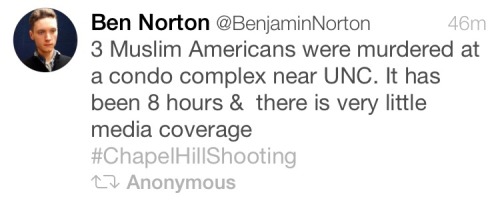 livesoundgirl:Chapel Hill Shooting.Deah : 23 Yusor : 21 Razan : 19
