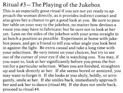 collectore: lochnessmonster: lesbianherstorian: “how to engage in courting rituals 1950′