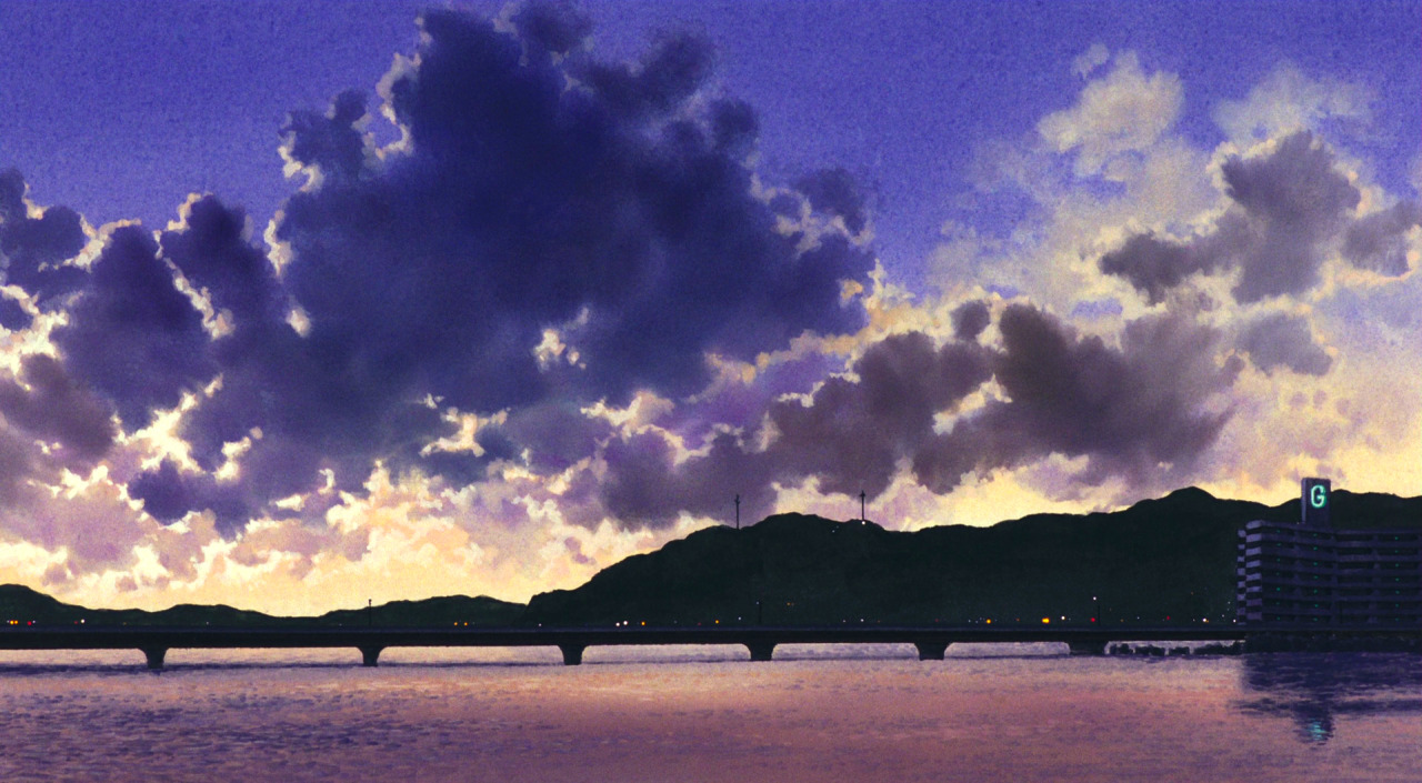 ghibli-collector:  The Art Of Studio Ghibli’s Ocean Waves Art Direction Naoya Tanaka