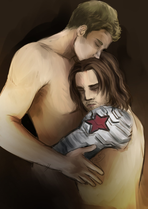 becky-s-stuff: For iwillalwaysbelieveinunicorns who request me a Stucky. I based the two charac