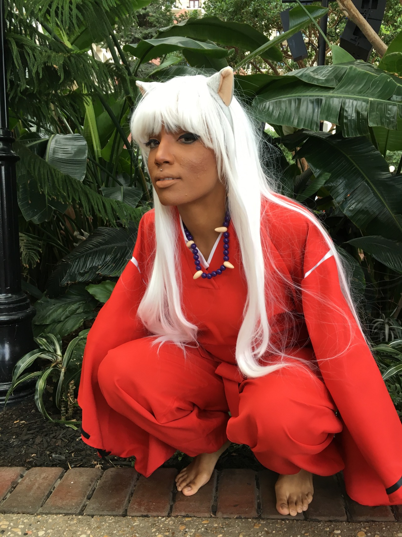 cosplayingwhileblack:  Character: Inuyasha   Series: Inuyasha  Cosplayer: Usagi