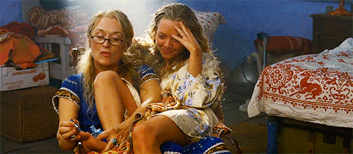 livmoorez:  Endless list of films I love- Mamma Mia (2008) “Typical isn’t it? You wait 20 years for 