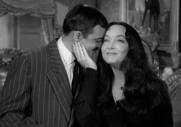 the-glamour-ghoul:  Oh Tish… Hero, icon, glamour ghoul. Carolyn Jones, Anjelica