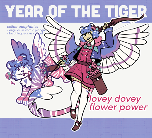  Year of the Tiger adopts!  I collaborated with anguiculus on these back in February! Al of them alr