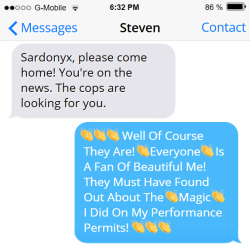 textsbetweengems:  “And This Arrest Warrant!