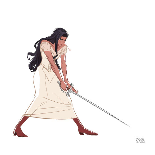 Legend Of Zorro - Elena Character Sheet By Hong SoonSang 