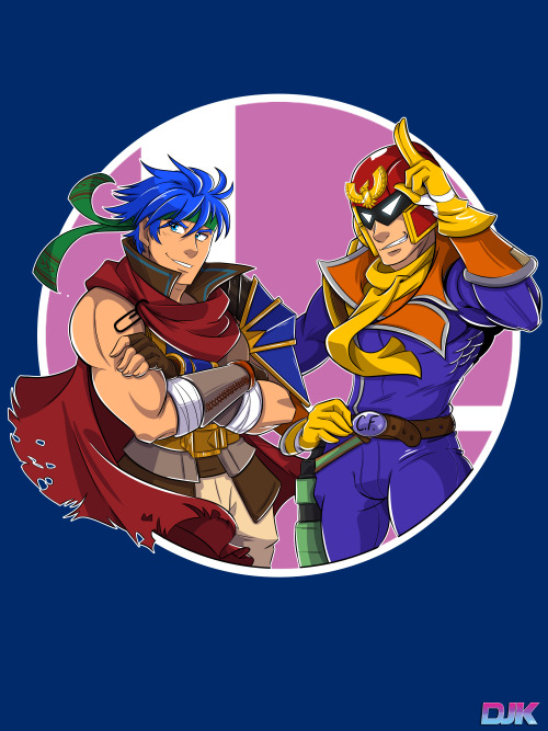 dj-kirkland:  Happy Friday guys! It’s not just one design, it’s TWO! Get your Super Smash Shirts today over at TeePublic!
