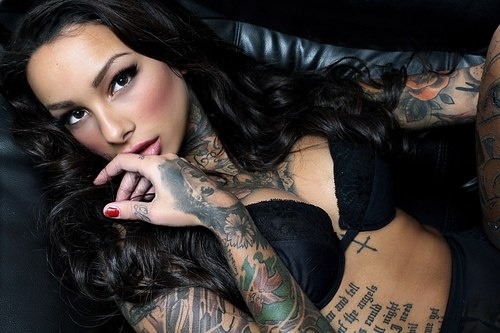Women with tatoos