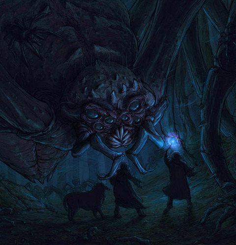 Aragog - Harry Potter and the chamber of secrests by Vladislav Pantic