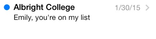 teashoesandhair: illegal-skeletons:I keep getting terrifying emails from colleges Emily, we’re