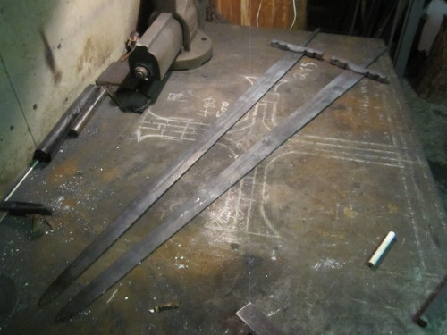 routavirta:Birth of blades. 
