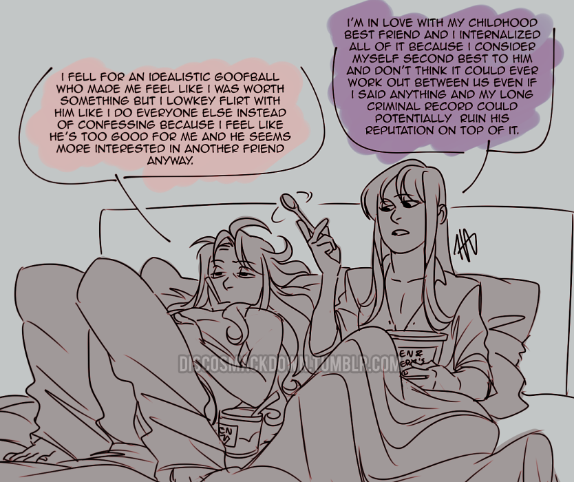 discoart: unrequited love buddies