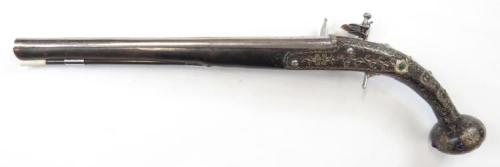A flintlock pistol originating from Syria, early 19th century.from Auction Imperial, LLC