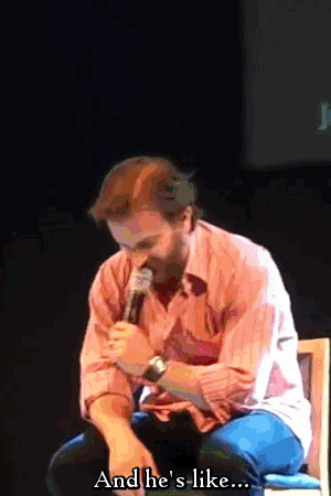 bishopsorphan:  incurable-insomnia:  Richard on his first meeting with Mark Pellegrino.