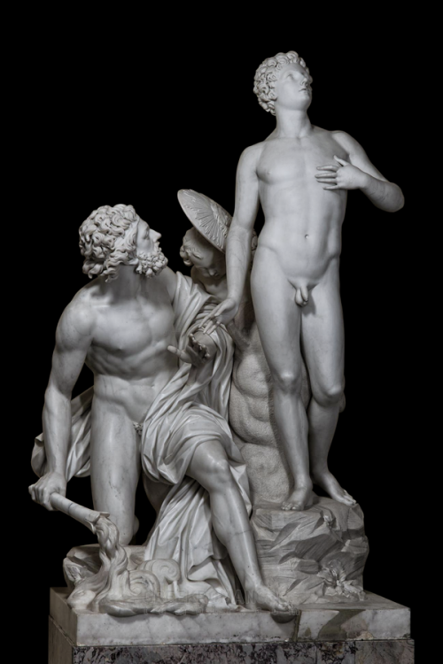 greekromangods:Prometheus and the Man Created by HimItaly; 1790–1792Pietro Ceccardo Staggi (17