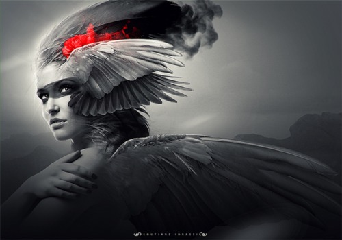 WINGED ANGEL 4 by soufiane idrassi