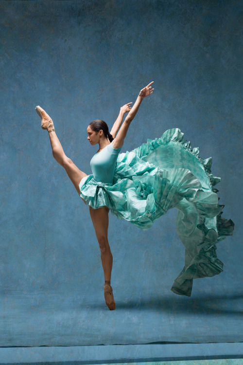 playugly:Misty Copeland for Elle Magazine recreating Degas’ artwork