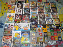 pelipper:  I decided to take some updated pictures of my Pokemon Games Collection! 