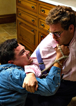 ohtarantino:  Leonardo DiCaprio and Jonah Hill in The Wolf of Wall Street (2013) 