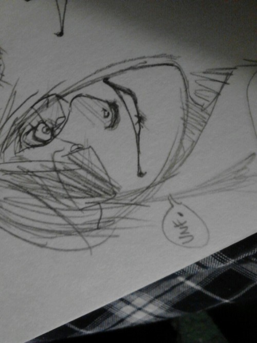 I went through old sketchbooks to find available paper and found these and some other