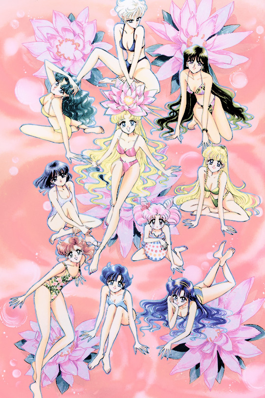 hoshitachinimamorarete:    sailor moon picture collection volume iv selected art