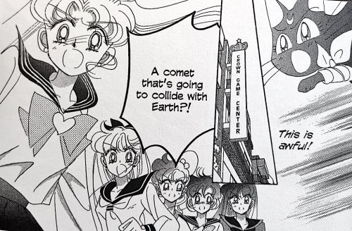 sailormoonsub:My favorite moment of the sailor moon manga is when Luna the cat leaked classified gov