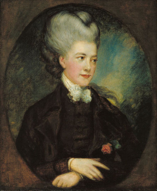 jeannepompadour: Lady Georgiana Poyntz, Countess Spencer by Thomas Gainsborough 